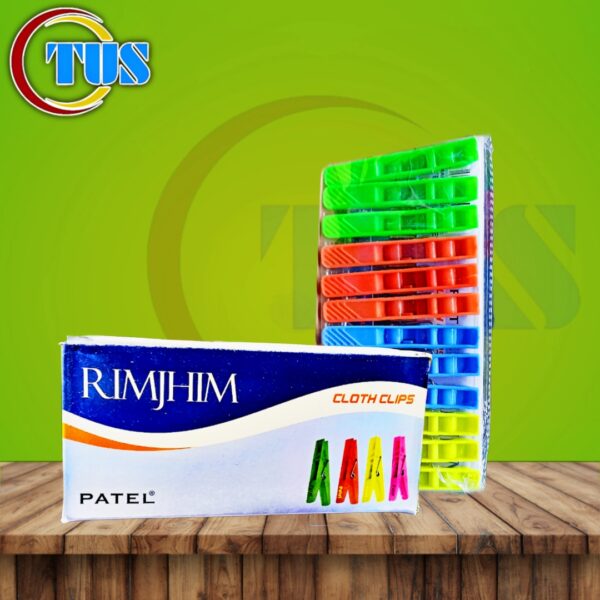 Rimjhim Cloth Clip (Pack of 12)
